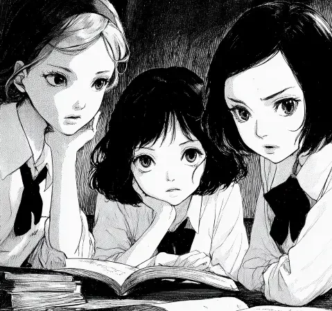 漫画作品封面示例，恋爱日常题材方向条目