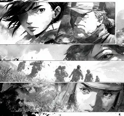 漫画作品封面示例，奇幻设定题材方向条目